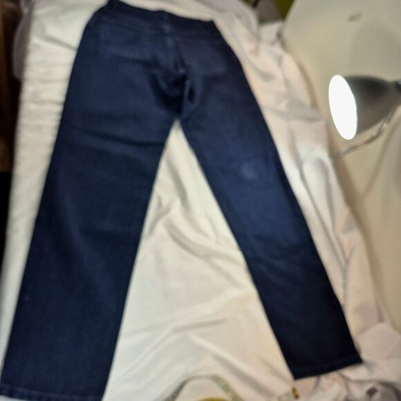 Wrangler For Women’s Jeans Dark Wash Denim Pants Size 10X32 Straight Leg. Casual - Picture 7 of 10